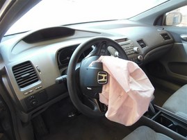 2006 Honda Civic LX Gray Coupe 1.8L Vtec AT #A24902